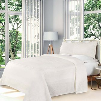 SUPERIOR Boho Mandala Jacquard Bedspread and Sham Set