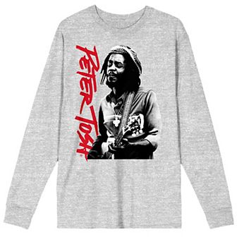 Men's Peter Tosh Artist Playing Graphic Tee