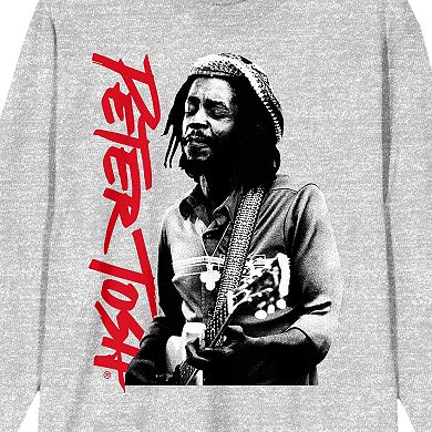 Men's Peter Tosh Artist Playing Graphic Tee