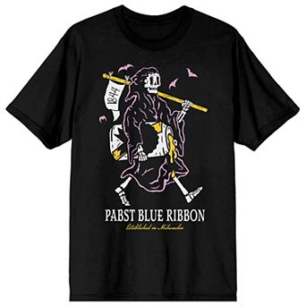 Men's Pabst Blue Ribbon Reaper Graphic Tee