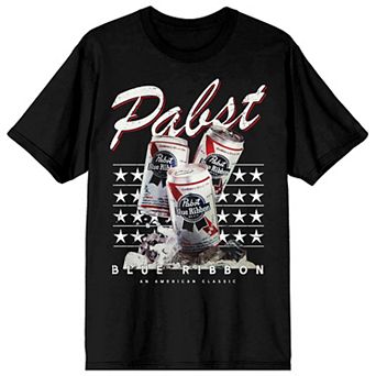 Men's Pabst Blue Ribbon Patriotic Graphic Tee