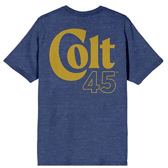 Men's Colt 45 Logo Art on Chest Graphic Tee