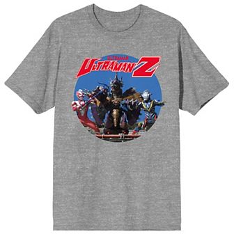 Men's Ultraman Z Superheroes Group Graphic Tee