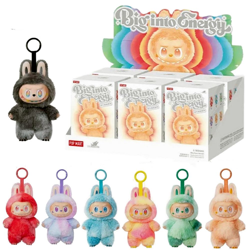 POP MART Labubu 3.0 Plush Doll Keychain Single Blind Box