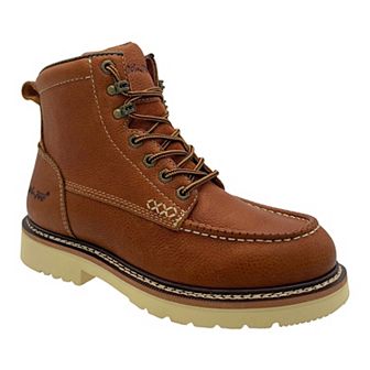 AdTec Apex Men's Tan Leather Boots