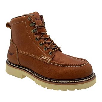AdTec Apex Men's Brown Leather Safety Toe Boots