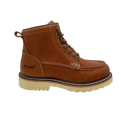 AdTec Apex Men's Brown Leather Safety Toe Boots