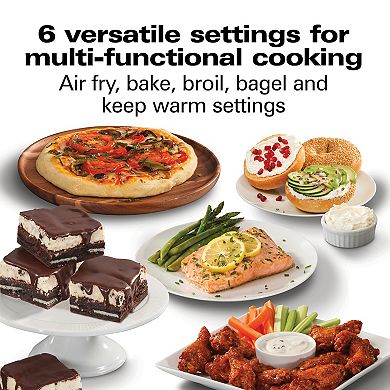 Hamilton Beach Sure-Crisp Air Fry Digital 4-Slice Toaster Oven