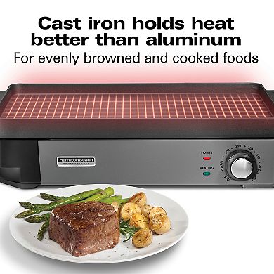 Hamilton Beach Cast Iron Electric Grill