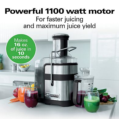 Hamilton Beach Super Chute Easy Clean Juice Extractor