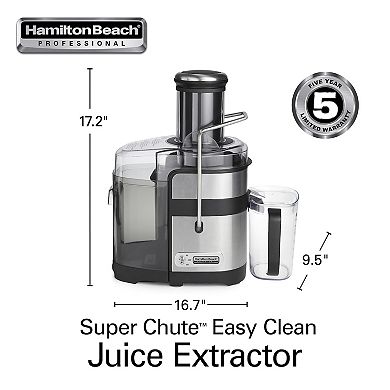 Hamilton Beach Super Chute Easy Clean Juice Extractor