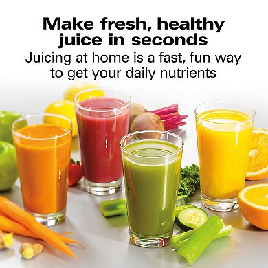 Hamilton Beach Super Chute Easy Clean Juice Extractor
