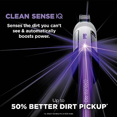 Shark® Cordless Pro Stick Vacuum With Clean Sense IQ Technology (IZ540H)