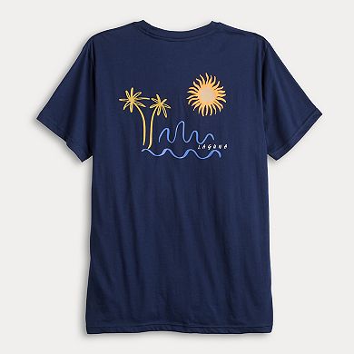 Men's Laguna Island Doodle Graphic Tee