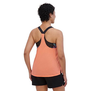 Plus Size ZeroXposur Wide Strap Twofer Swim Top