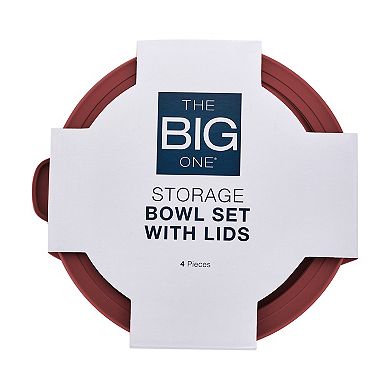 The Big One 4 Nesting Bowls & Lids