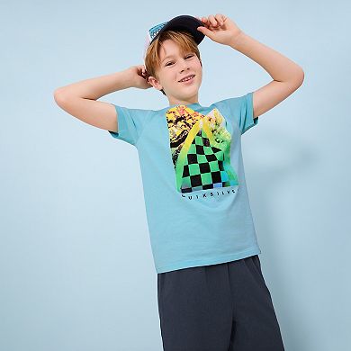 Boys 8-20 Quiksilver Checker Channel Graphic Tee