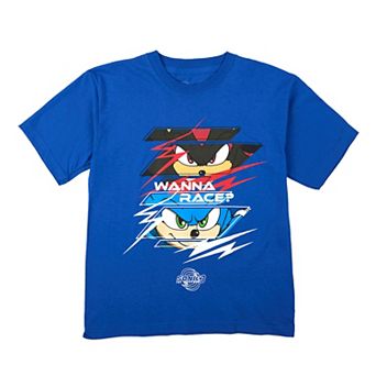 Boys 8-20 Sonic the Hedgehog 3 Sonic vs. Shadow "Wanna Race" Graphic Tee