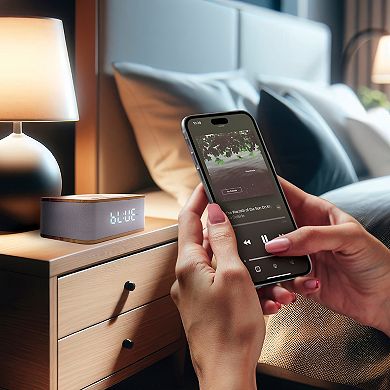 Connect Wireless Charging Classic Speaker Clock