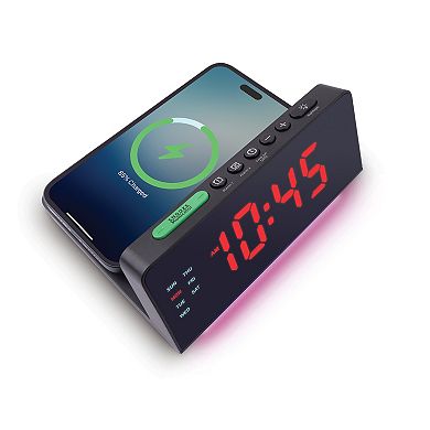 Connect Multicolor LED Charging Clock