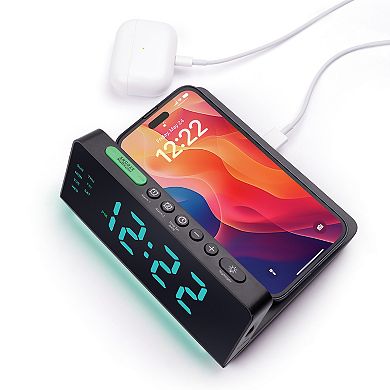Connect Multicolor LED Charging Clock