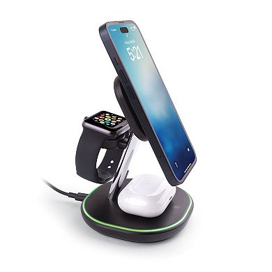 Connect 3-in-1 Wireless Charging Station