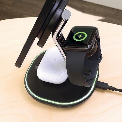 Connect 3-in-1 Wireless Charging Station
