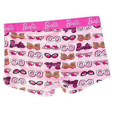 Girls 4-10 Barbie® 4-Pack Boyshort Panties Set