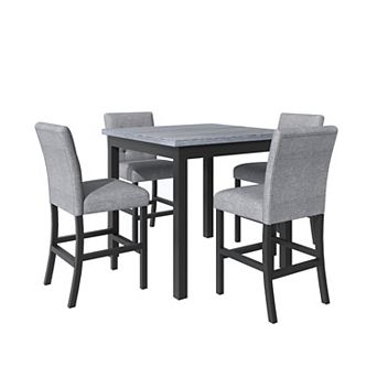 Merax 5 pc Counter Height Dining Set