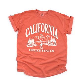 California Forest Scene Garment Dyed Tees