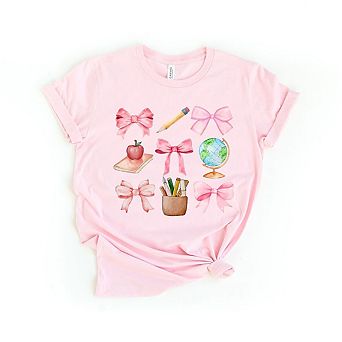 Coquette Teacher Chart Short Sleeve Graphic Tee