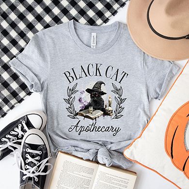 Black Cat Apothecary Short Sleeve Graphic Tee