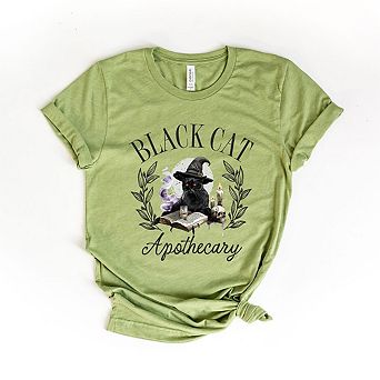 Black Cat Apothecary Short Sleeve Graphic Tee