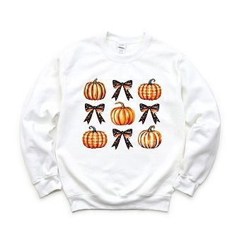 Coquette Pumpkin Chart Sweatshirt