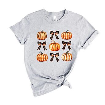 Coquette Pumpkin Chart Short Sleeve Graphic Tee
