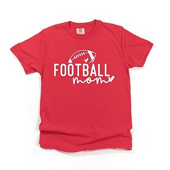 Football Mom Ball Garment Dyed Tees