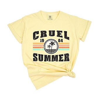 Cruel Summer Garment Dyed Tees