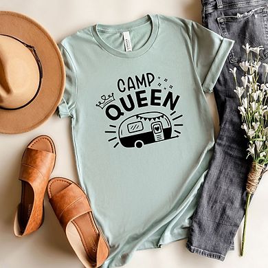 Camp Queen Trailer Short Sleeve Graphic Tee