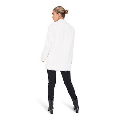 Young Blood Frayed Edge Blazer