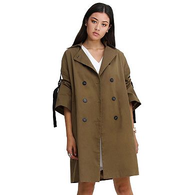 Russian Romance Oversized Trench Coat