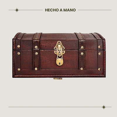 Schatzkisten Treasure Chests Wood Decoration Entdecker 2x