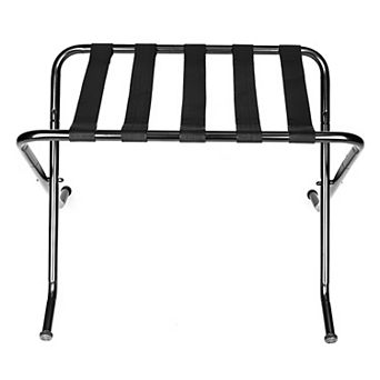 High-Quality Portable Metal Luggage Rack, Perfect for Convenient Luggage Storage, Easy to Move