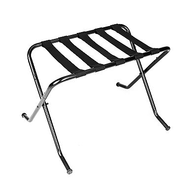High-Quality Portable Metal Luggage Rack, Perfect for Convenient Luggage Storage, Easy to Move