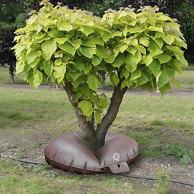 2pack 15 Gallons Tree Automatic Watering Ring Bag With Heavy Duty Locking Zipper