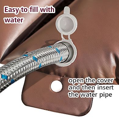 2pack 15 Gallons Tree Automatic Watering Ring Bag With Heavy Duty Locking Zipper