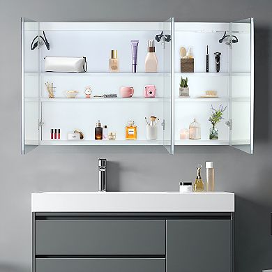 Fantastic Fch Bathroom Wall Cabinet With 2 Plugs, 2 USB Ports