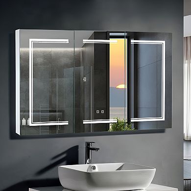 Fantastic Fch Bathroom Wall Cabinet With 2 Plugs, 2 USB Ports