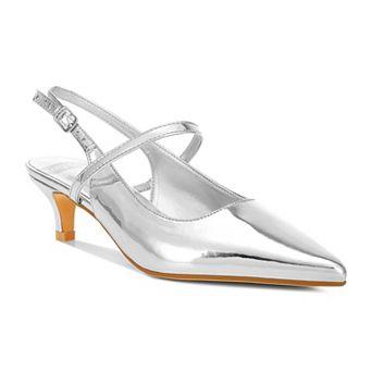 Rag & Co Abloom Women's Slingback Pumps