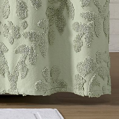 Peri Chenille Laurel Shower Curtain