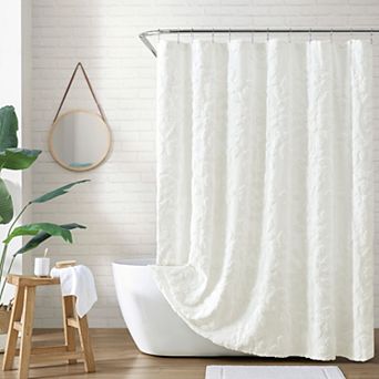 Peri Chenille Laurel Shower Curtain